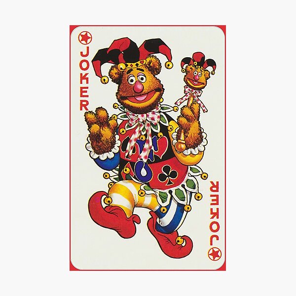 Item preview, Fozzie Bear Playing Cards Jack Joker designed and sold by HarinWijenayake.