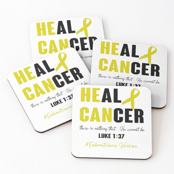 Item preview, Endometriosis Awareness - Heal Cancer - Support Endometriosis Warrior Gifts designed and sold by ElizabethS809.