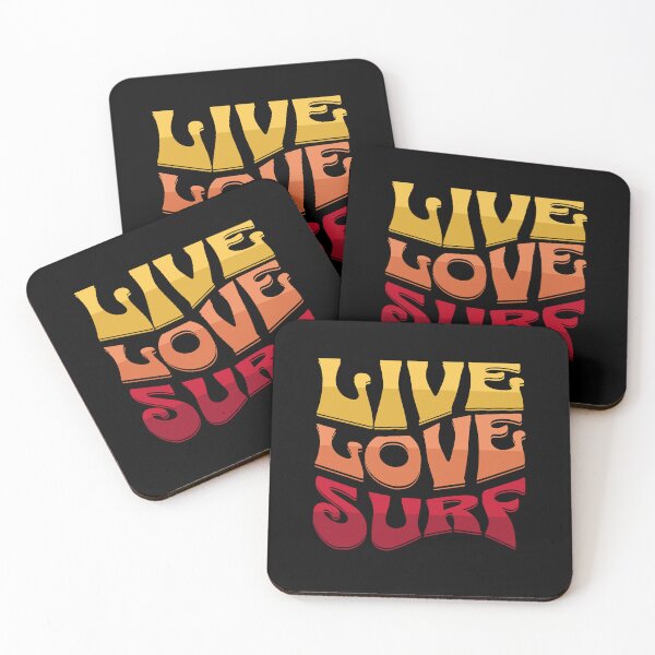 Item preview, Live Love Surf designed and sold by Timegraf.