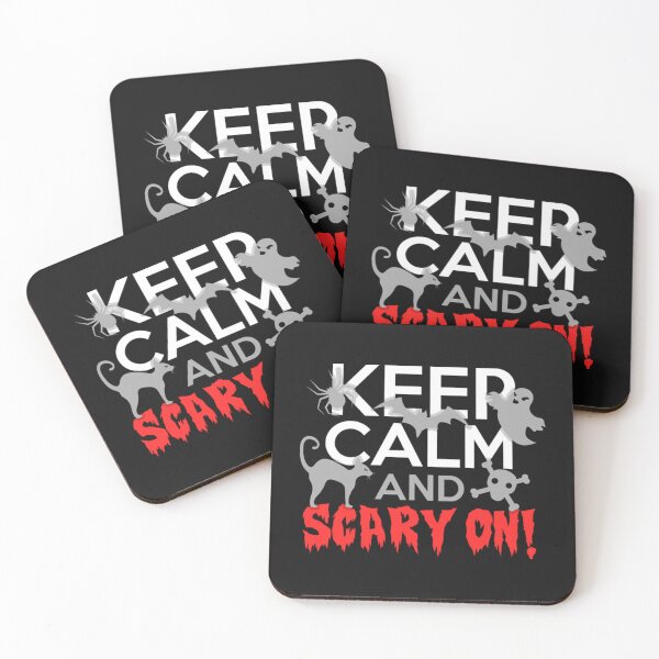 Item preview, Halloween Costume Keep Calm And Scary On Cat Ghost designed and sold by KamleshChokshi.