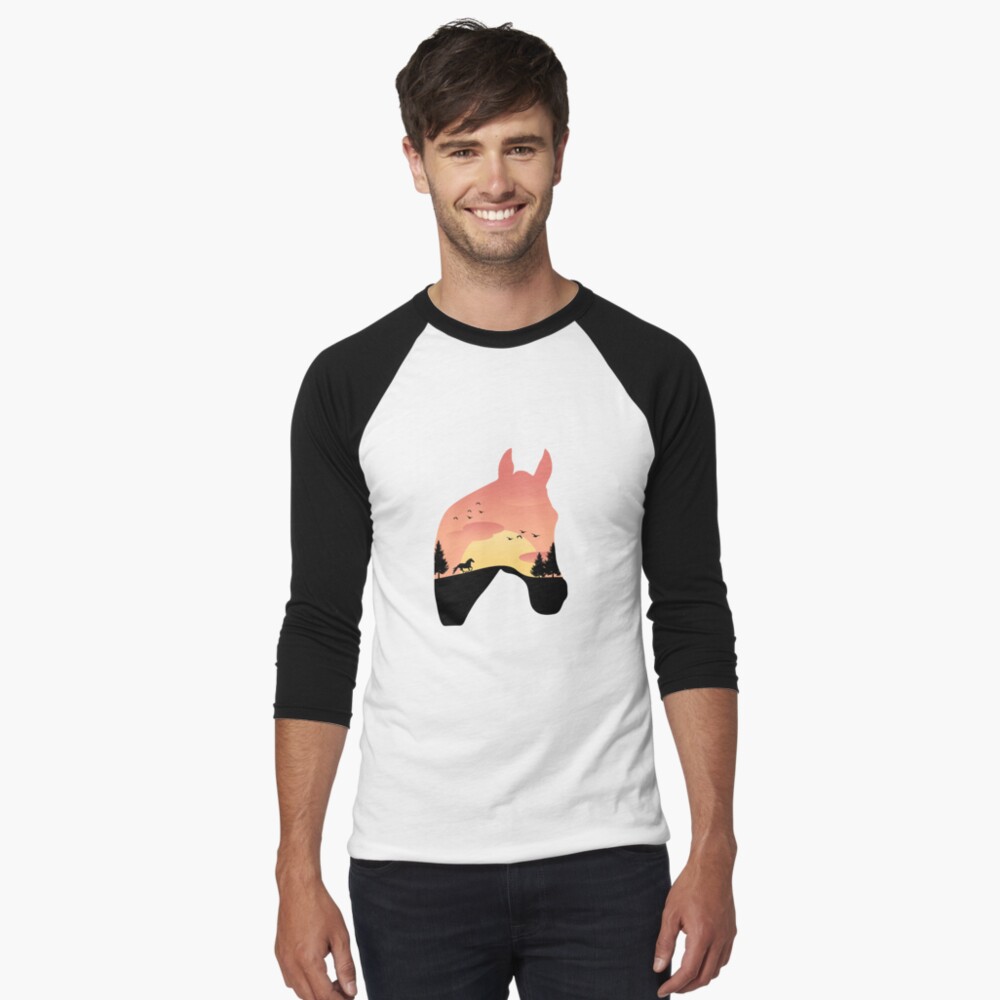 Item preview, Baseball ¾ Sleeve T-Shirt designed and sold by AshesToArt.