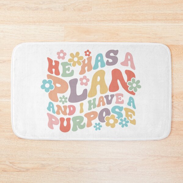 Item preview, He Has A Plan and I Have A Purpose designed and sold by JCL Design Studio.