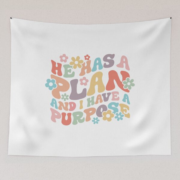 Item preview, He Has A Plan and I Have A Purpose designed and sold by JCL Design Studio.