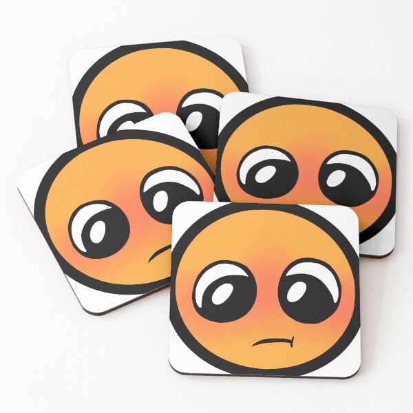 Item preview, Shy Blush Emoji designed and sold by Nintendokami.
