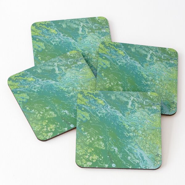 Item preview, Liquid Forest FA#013 Abstract Painting  designed and sold by BrightNexus.
