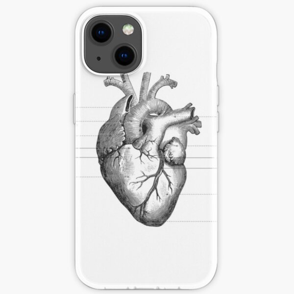Anatomie des menschlichen Herzens iPhone Flexible Hülle