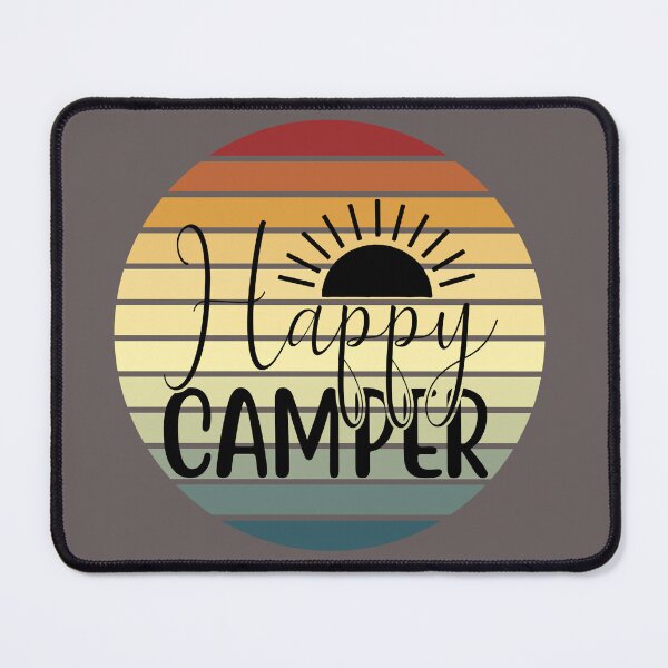 Item preview, Vintage Sun Happy Camper designed and sold by ThoughtfulyCute.