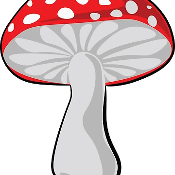 Artwork thumbnail, Minimalist Toadstool by InkLayer