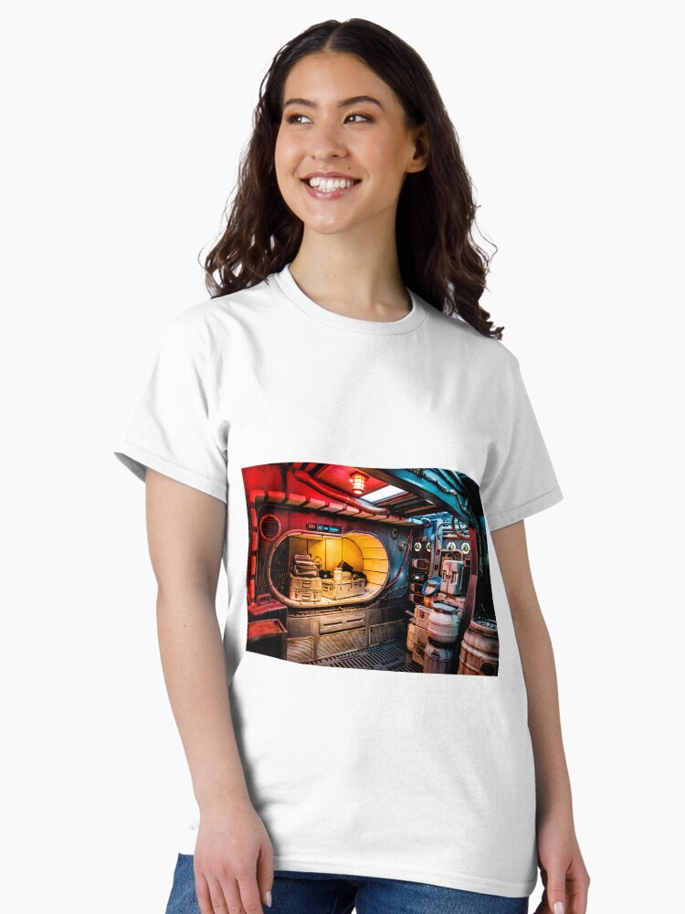Thumbnail 2 of 7, Classic T-Shirt, Let's fly! designed and sold by SkvoraLimited.