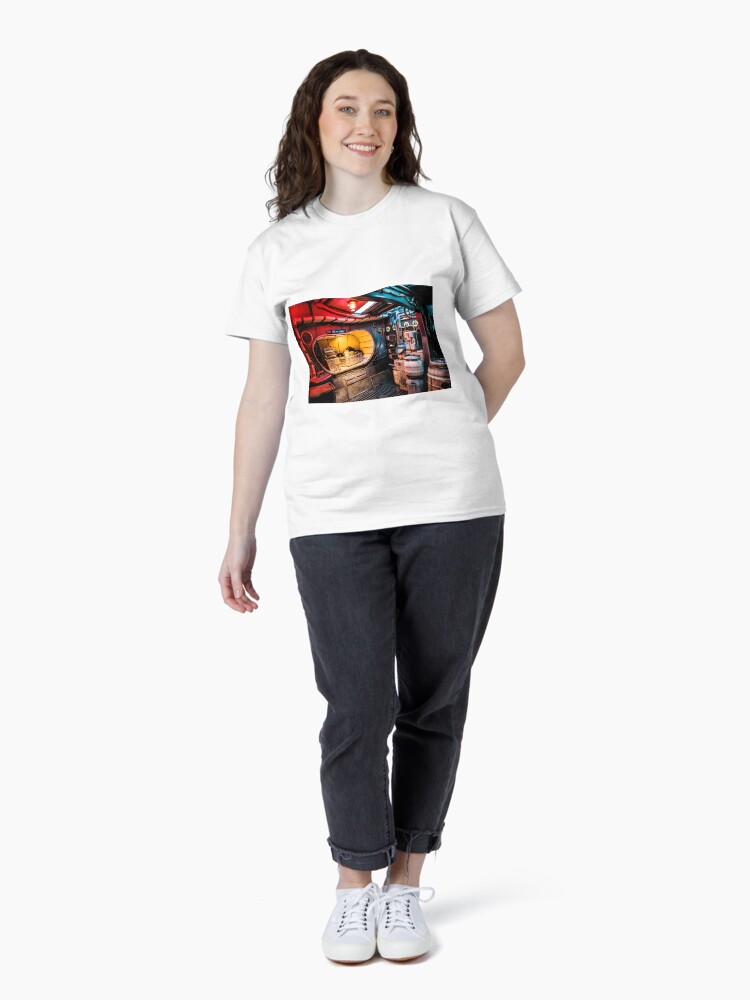 Thumbnail 4 of 7, Classic T-Shirt, Let's fly! designed and sold by SkvoraLimited.
