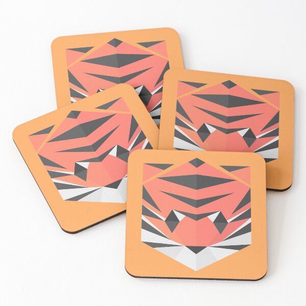 Item preview, Animinimal Tiger (orange) designed and sold by animinimal.