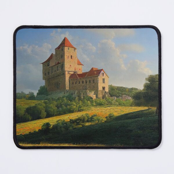 Item preview, "Castle on the Hill" by VentureArt - Renaissance Oil Painting French Castle designed and sold by VentureArtCo.