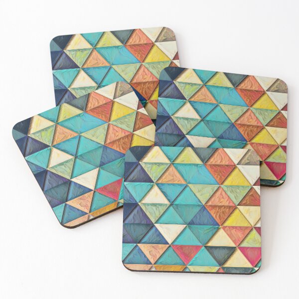 Item preview, Multicoloured Triangles designed and sold by SexyDigitalArt.