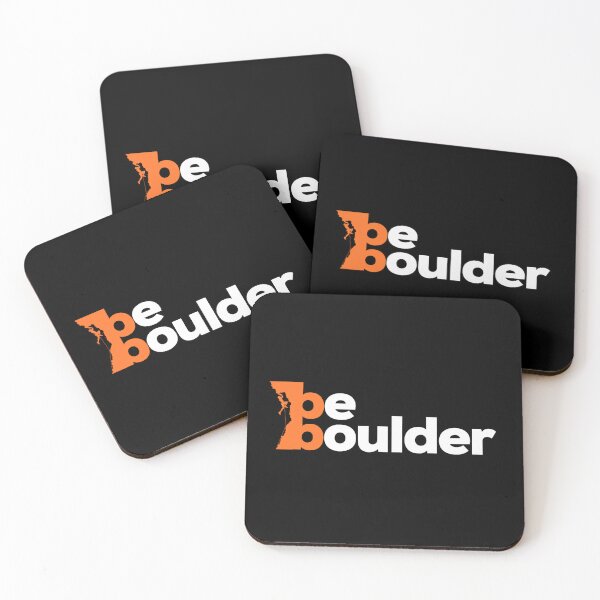 Item preview, Be Boulder. Rock Climbing. Bouldering designed and sold by Boulder Design Co.
