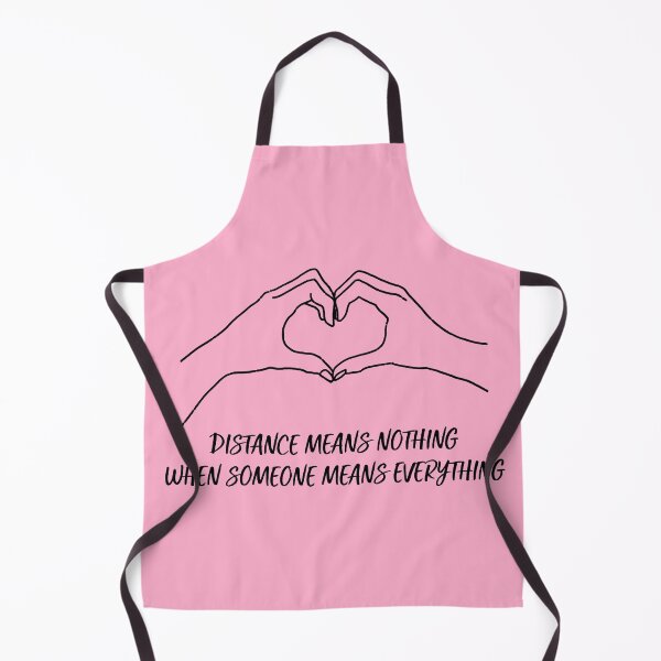 Item preview, Distance Means Nothing When Someone Means Everything - Long Distance Relationship Quotes designed and sold by TheBestArt2022.