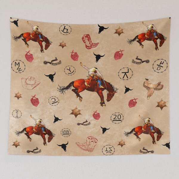 Item preview, Cowboy Saddle Bronc Rider Pattern designed and sold by handsoftime2020.