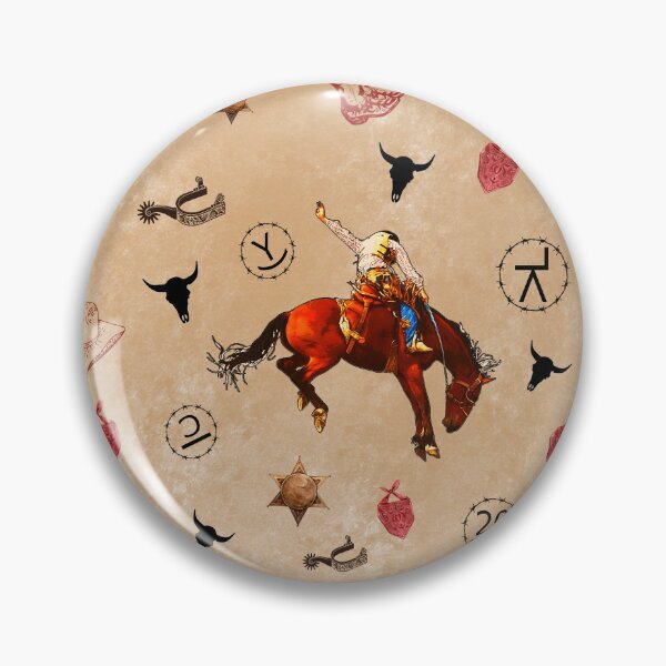 Item preview, Cowboy Saddle Bronc Rider Pattern designed and sold by handsoftime2020.