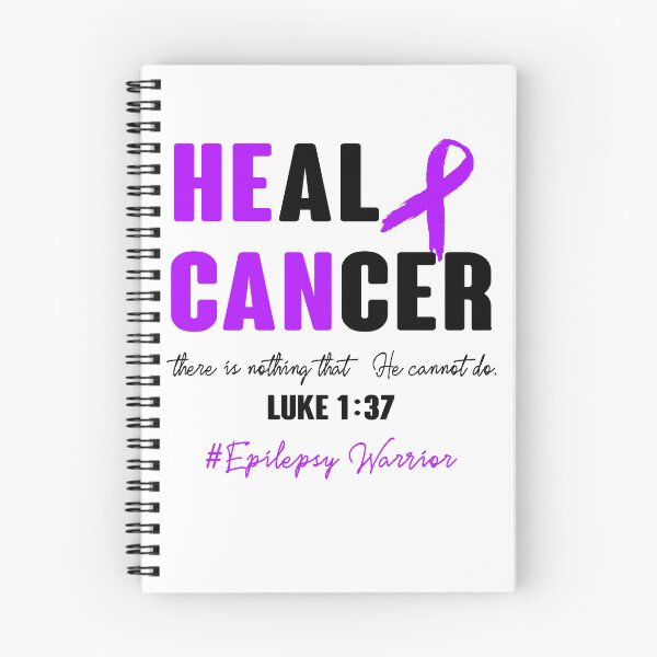 Item preview, Epilepsy Awareness - Heal Cancer - Support Epilepsy Warrior Gifts designed and sold by ElizabethS809.