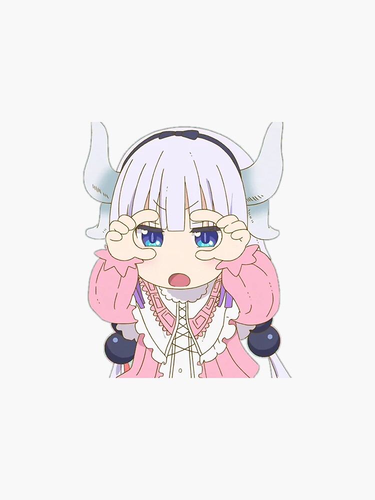 "Kanna Sticker" Sticker by imAku Redbubble
