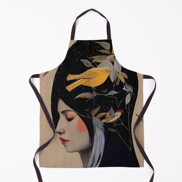 Item preview, Birds in her Hair designed and sold by NoArtNoJoy.