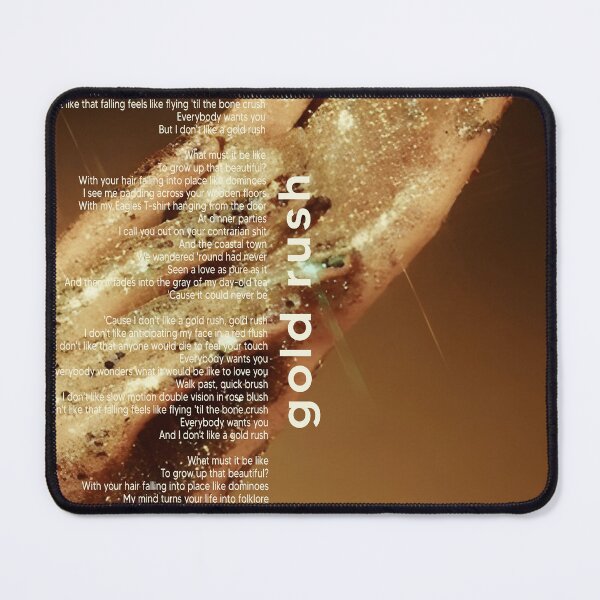 Item preview, Gold Rush Taylor Swift Evermore Album Glitter designed and sold by FriederBeckma.