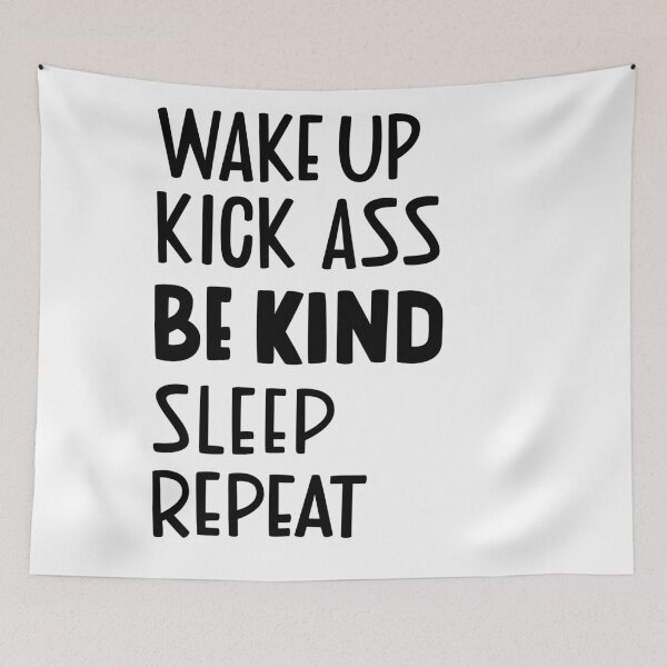Item preview, Kick Ass. Be Kind. designed and sold by kayesdoodles.