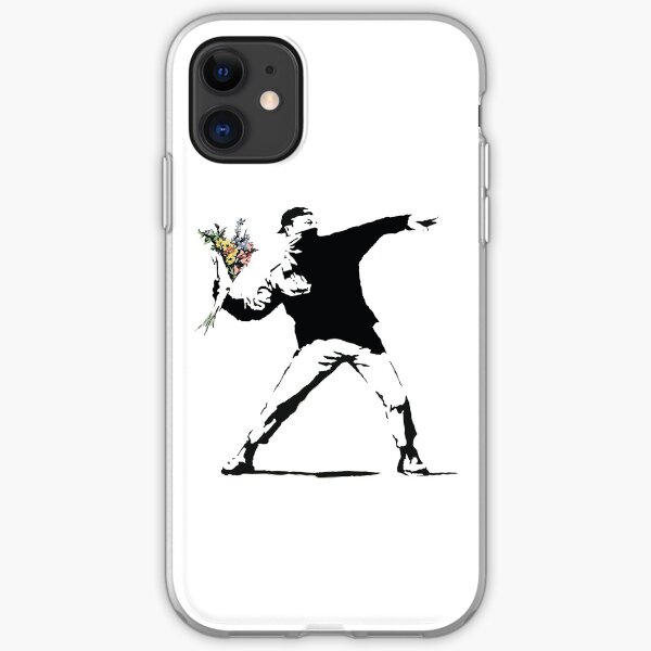 Flower man - Street art iPhone 11 case Flower man - Street art iPhone 11 case