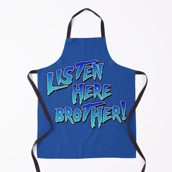 Item preview, Listen Here Brother - 80s 90s Pro Wrestling designed and sold by kayfabebroken.
