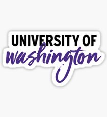University of Washington Sticker