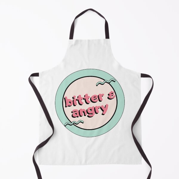 Item preview, Bitter and Angry Retro 80's Circle designed and sold by Pink Ribbon.