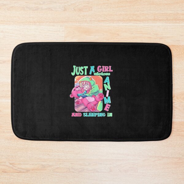 Item preview, Just A Girl Who Loves Anime Sleeping designed and sold by otievahautea.