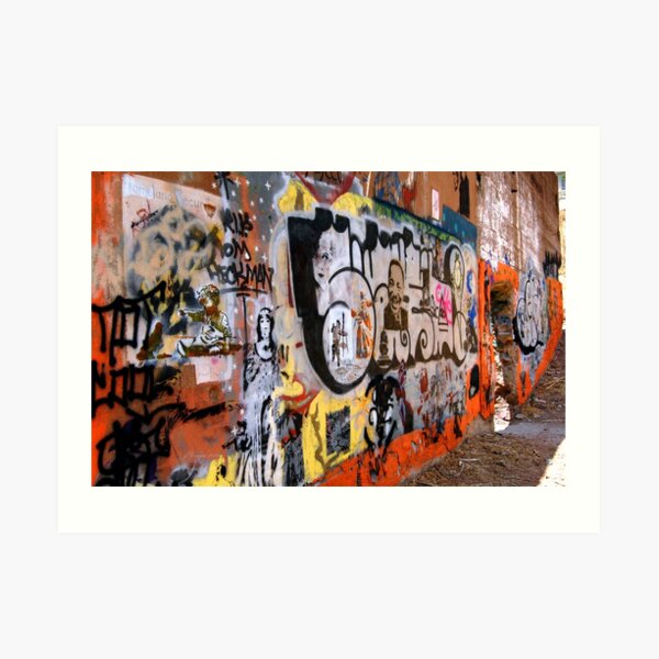 Urban Art Gallery Art Print