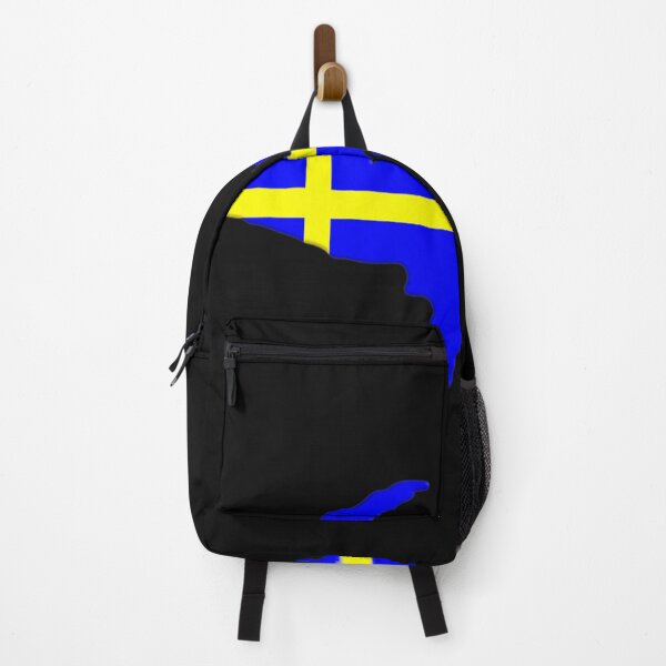 Item preview, Sweden Flag Upper Peninsula Swedish Yoopers UP Michigan designed and sold by caronleikinq.