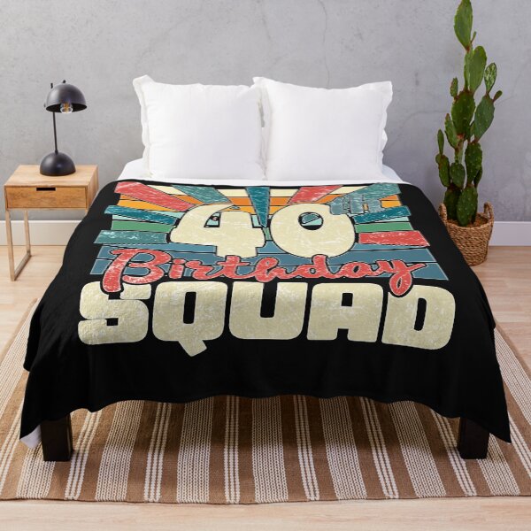 Item preview, 40th Birthday Squad, Funny 40 Year Old Birthday designed and sold by WenWilli.