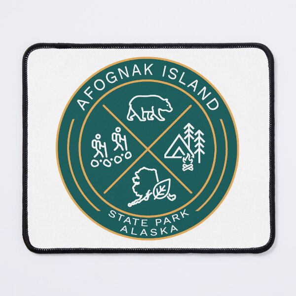 Item preview, Afognak Island State Park Heraldic Logo designed and sold by VanyaKar.