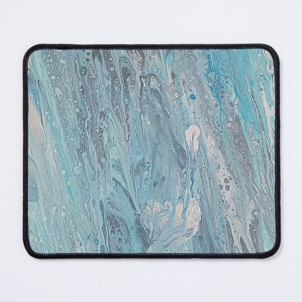 Item preview, Silver Tide FA#017 Abstract Painting designed and sold by BrightNexus.