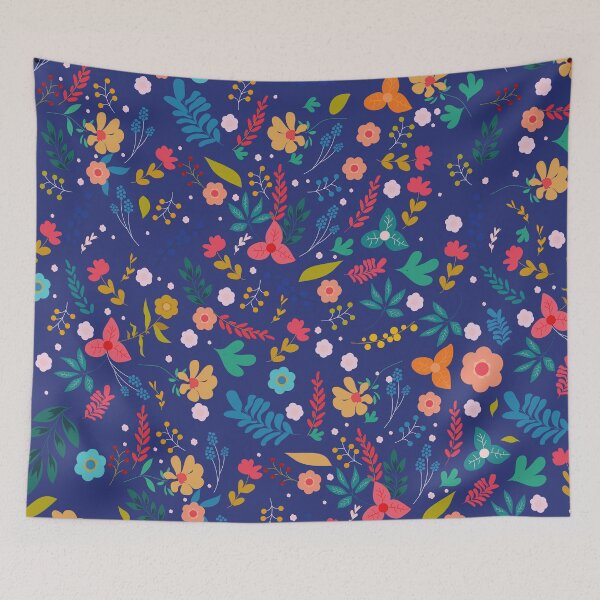 Item preview, Autumn Warm Colors Floral Pattern designed and sold by MakeitMelo.