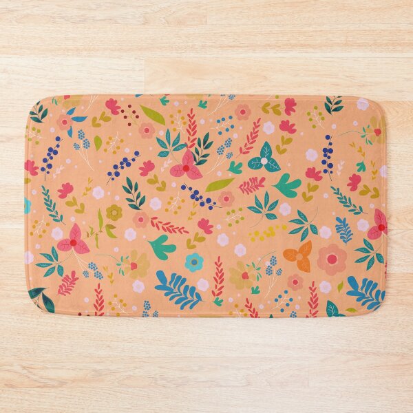 Item preview, Autumn Warm Colors Floral Pattern designed and sold by MakeitMelo.
