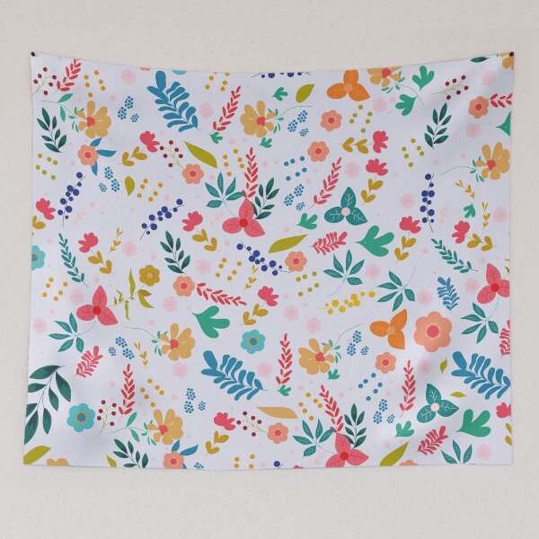 Item preview, Autumn Warm Colors Floral Pattern designed and sold by MakeitMelo.