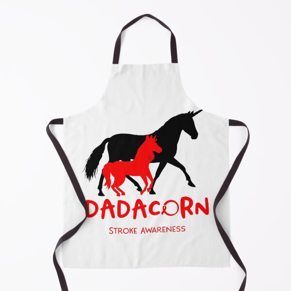 Item preview, Stroke Awareness Dad Unicorn Dadacorn Support Stroke Warrior designed and sold by RunningShop.