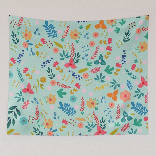 Item preview, Autumn Warm Colors Floral Pattern designed and sold by MakeitMelo.