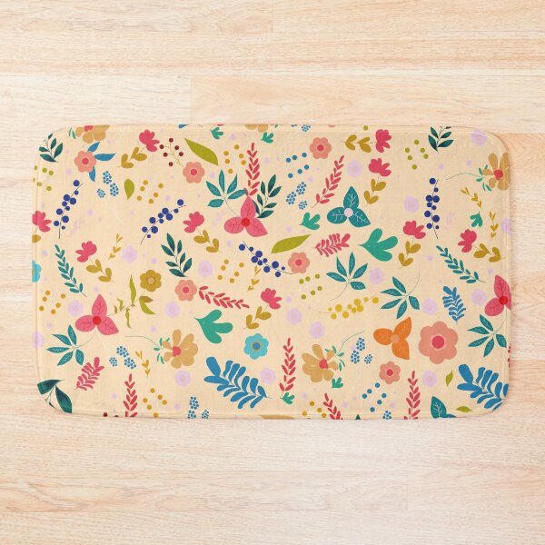 Item preview, Autumn Warm Colors Floral Pattern designed and sold by MakeitMelo.