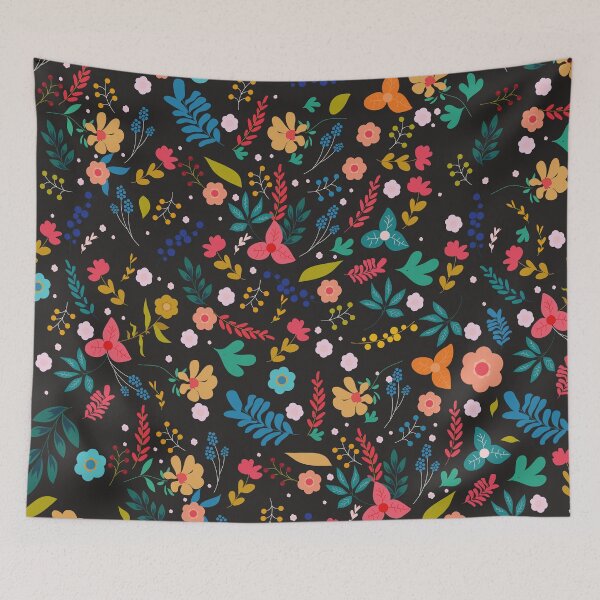Item preview, Autumn Warm Colors Floral Pattern designed and sold by MakeitMelo.