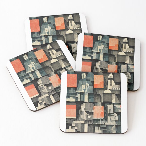 Item preview, Cubism in Shades of Grey designed and sold by Kybruno's Creations.