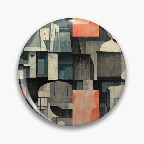 Item preview, Cubism in Shades of Grey designed and sold by Kybruno's Creations.