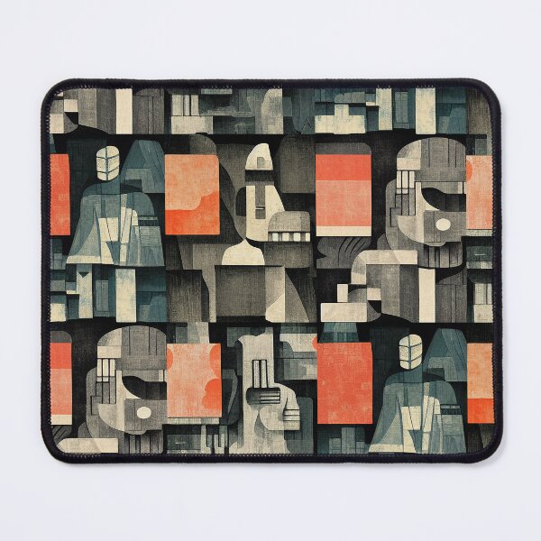 Item preview, Cubism in Shades of Grey designed and sold by Kybruno's Creations.