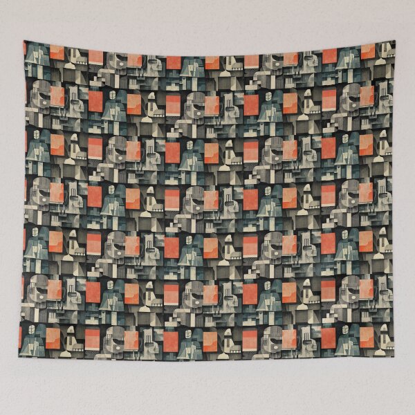 Item preview, Cubism in Shades of Grey designed and sold by Kybruno's Creations.