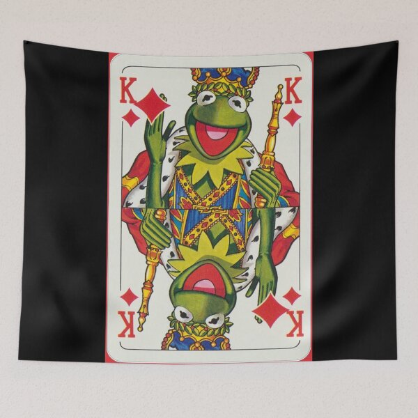 Item preview, Kermit Playing Cards King Diamonds designed and sold by HarinWijenayake.
