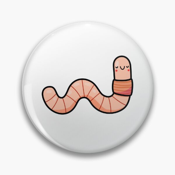 Item preview, Kawaii Worm designed and sold by kawaiilife.