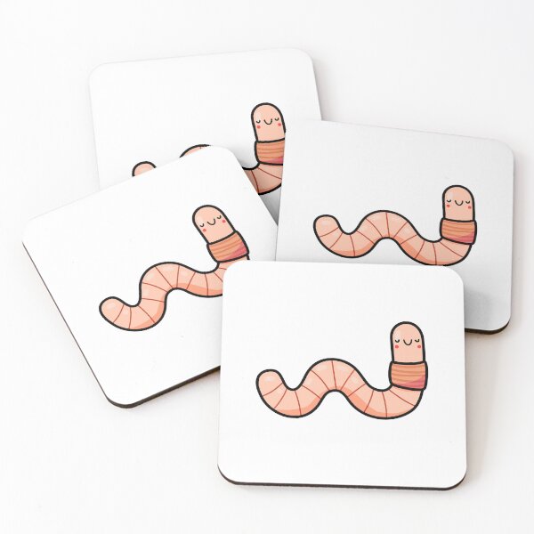 Item preview, Kawaii Worm designed and sold by kawaiilife.
